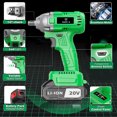 thumbnail image 3 of 1/2 Inch Cordless Brushless Impact Wrench,3200 IPM Speed for Automotive & Home, 3 of 4