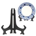 thumbnail image 1 of Cqxid Rack Under $5 Handicraft Tea Cake Display Rack Round Ceramic Plate Rack Gift Rack*10pcs, 1 of 8