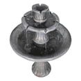thumbnail image 6 of 2-Tier Freestanding Waterfall Fountain, Outdoor Garden, Yard, Lawn, Porch Décor, 6 of 10
