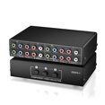 thumbnail image 2 of Selector de Audio y VíDeo con Interruptor AV de Componente RGB de 3 VíAs Caja de Conmutador RGB de Componente Ypbpr de Salida 3 en 1 para TV 360 DVD, 2 of 8
