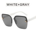 thumbnail image 1 of Gafas de sol de verano para mujer con protección solar, adelgazamiento UV, HD, estilo rock de alta gama, tendencia, 1 of 6
