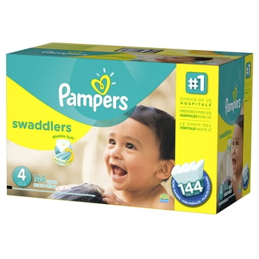 Pampers Swaddlers Newborn Diapers Size 0 88 count - Walmart.com