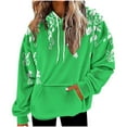 thumbnail image 2 of Craaazy Women's Loose Christmas Printed Long Sleeve Oversized Sweatshirt Xmas Warm Tops with Pockets Gifts, 2 of 5