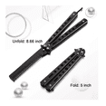 thumbnail image 3 of Peines De Entrenamiento Cuchillo Mariposa Acero Inoxidable 2 PCS, 3 of 5