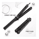 thumbnail image 3 of Peines De Entrenamiento Cuchillo Mariposa Acero Inoxidable 2 PCS, 3 of 5