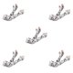 thumbnail image 3 of Soidarity 1 par de mangas de refrigeración antideslizantes de silicona para sombra de sol mangas de ocio para correr Protector de brazo para mujeres Camuflaje Tipo 2 5piezas Soidarity CBP221238, 3 of 6