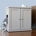 thumbnail image 5 of The Refined Feline Refined Litter Box Deluxe, Large, Smoke, Modern Style, 5 of 6