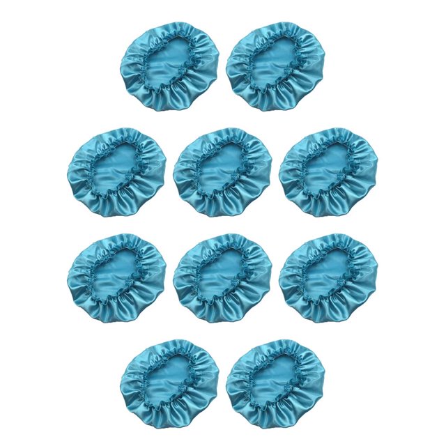 sweethay Gorro para el cabello Sombrero de una sola capa Sombreros para la cabeza Turbantes Cubierta para la cabeza Cabello Azul Type1 NO1