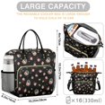 thumbnail image 5 of Pioneer Flower Floral Print Pattern Womens Lunch Box for Work,Insulated Large Lunch Bag,Leakproof Adult Lunch Bag for Work,Beach,Travel,Picnic,Camping, 5 of 6