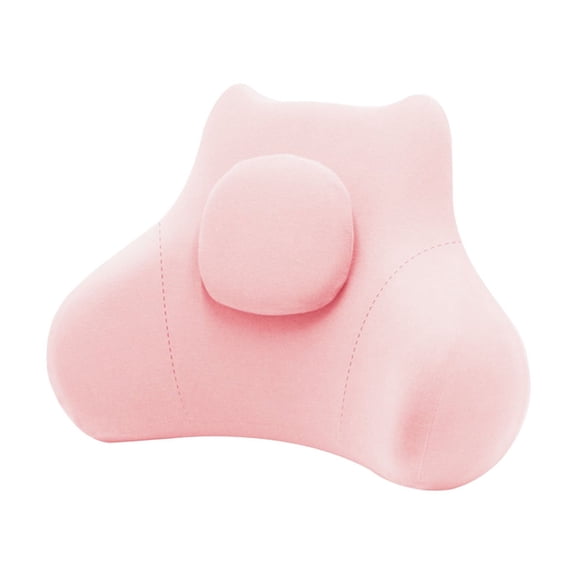 Yooshoverk Car Lumbar Support Cushion Memory Foam Backrest Pillow for Driver's Seat Adjustable Strap Ergonomic Design Long Drive Comfort Pressure Relief Universal Fit Office Chair Use