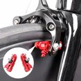 thumbnail image 3 of Eigraketly 1 par de pastillas de freno, accesorio de repuesto, tope de rueda, pieza de bicicleta para reemplazar Ciclismo Rojo rojo Eigraketly OD020648-06, 3 of 6