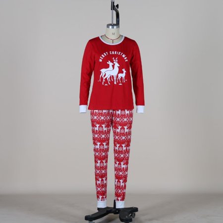

2022 Christmas Pyjamas The Elk Printed Family Matching Boys Girls PJs Nightwear