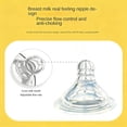 thumbnail image 5 of CSONGAZA Pacifier Bottle - Leakproof Silicone Anti-Colic, Breast Milk Bottles with Ergonomic Soft Nipple, Natural Flow Feeding Container, Nursing Supply for Boys Girls Nursery Daycare Travel, 5 of 8