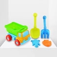 thumbnail image 3 of 5Pcs/Set Kids Beach Truck Shovel Rake Animal Molds Kit Garden Sandpit Pool Toy, 3 of 7