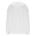 thumbnail image 5 of Hoodies for Men Oversized Splicing Pullover Hooded Sweatshirts Top Men's Casual Solid Color Mock Neck Loose Fits Comfy Workout Sport Long Sleeve Hoodie Fall Winter Clothes, 5 of 8