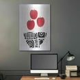 thumbnail image 5 of Luxe Metal Art 'Bowl of Apples' by Linda Woods, Metal Wall Art, 24"x36", 5 of 9