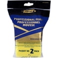 thumbnail image 1 of Professional Foam Trim Paint Roller Refills - 75 mm, 2 Pack, 1 of 1