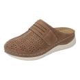 thumbnail image 3 of YLYL Orthopedic Clogs for Women Open Back Closed Toe Slip on Comfortable Casual Summer Mules Shoes, 3 of 9