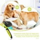 thumbnail image 2 of Cepillo autolimpiante Pecute para perros y gatos Eliminación eficaz de hasta el 95 % del pelo muerto y la capa interior Diseño ergonómico Depilación con un clic (cepillo autolimpiante) MFZFUKR QH-643, 2 of 8