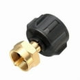 thumbnail image 4 of Brass Propane Tank Adapter for Outdoor Camping - QCC1 to POL Fitting, Durable & Compact Gas Canister Refill Connector, Easy Connection & Maintenance, Reliable Performance for North American 1lb, 4 of 5