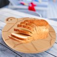 thumbnail image 4 of Plateau de Service Rond, Plateau de Service Polyvalent 12 Pouces pour Salon, 4 of 7