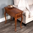 thumbnail image 2 of Butler Croydon Olive Ash Burl Chairside Table In Brown, 2 of 11