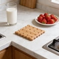 thumbnail image 4 of Solid Wood Coffee Cup Coaster with Heat Insulation and Water-Resistant Design for Dining Table Protection and Cups, 4 of 6