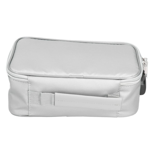 Kritne Waterproof Safe Bag with Zipper,Fireproof Document Bag,Fireproof Document Bag with Lock Portable Small Fireproof Document Bag for Home Office Travel