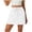 White, variant on Kaemgyyd Women's Skorts Workout Athletic Skirts with Pockets Drawstring Tie Daily Skirts Built-In Shorts Casual Golf Tennis Skorts