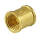 thumbnail image 1 of Conector recto de latón hembra de 1/2" para tubería de agua, aire y combustible, 1 of 1