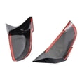 thumbnail image 3 of Pair Gloss Black Rear Mirror Cover Caps Replacement For BMW F20 F21 F30 F32 F36 X1 M3, 3 of 7