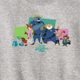 thumbnail image 3 of Zootopia 2 - Nick, Judy, And Friends - Youth Crew Fleece Sweatshirt, 3 of 5