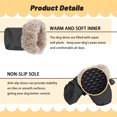 thumbnail image 4 of Dog Snow Boots, Dog Shoes for Winter, Dog Winter Boots for Small Medium Dogs Puppies, Dog Boots Paw Protectors with Anti-Slip Sole and Plush, Pack of 4, 4 of 7