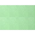 thumbnail image 1 of Ahgly Company Machine Washable Indoor Rectangle Transitional Mint Green Area Rugs, 2' x 5', 1 of 7