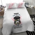 thumbnail image 3 of Warning My Mouth Messy Bun Bedding Set TS04, 3 of 4