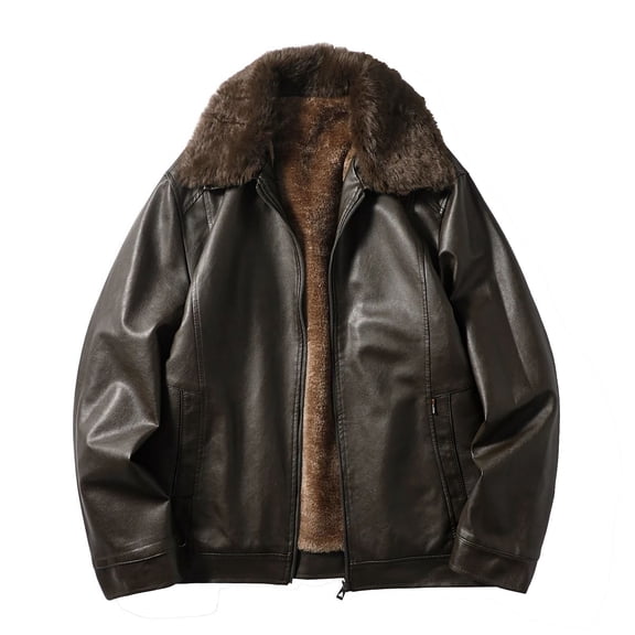 Men's Casual Hooded Jacket Lightweight Warm Lined Sweatshirt Comfortable Loose Fit Outdoor Business Style