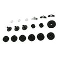 thumbnail image 1 of Kit Drum Kit Non Slip Felt Pad Set Wing Nuts Stand Sleeves Cymbal Washers Replacement Accessories, 1 of 7
