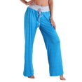 thumbnail image 2 of Pantalones de mujer Pantalones con diseño de lazo de cintura alta Pantalones Poliéster Lavado a máquina para deportes en casa 2046 S, 2 of 5