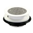 thumbnail image 2 of JR Products 95155 Shower Strainer with Grid - White, 2 of 3