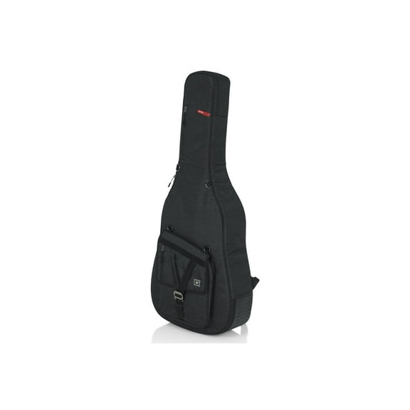 Gator Cases Transit Series GT-JUMBO-BLK - Bag for jumbo acoustic guitar - blended fabric - black