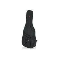 Gator Cases Transit Series GT-JUMBO-BLK - Bag for jumbo acoustic guitar - blended fabric - black