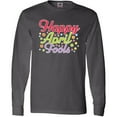 thumbnail image 3 of Inktastic Happy April Fools with Colorful Dots Long Sleeve T-Shirt, 3 of 5
