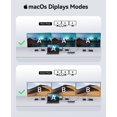 thumbnail image 4 of Estación de acoplamiento ORICO 20 en 1 con USB-C de 10 Gbps, HDMI 4K, VGA, 4 of 9