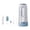 Blue, variant on Portable Silicone Student Bottle Brush Set, Usb Electric Student Bottle Scrubber with Uv Function, Waterproof Nipple Brush Straw Brush Mixing Wand Translucent Green Storage Case,