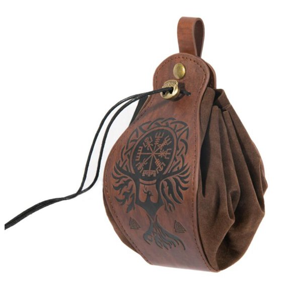 1 monedero Vintage , bolso Vintage, monedero para juego, juego de rol, regalo A Hugo Bolsa de almacenamiento de dados