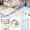 thumbnail image 2 of NSESSHome Vacuum Compression Bag Milky White Printed Clothes Quilt Storage Bag Vacuum Bag Bedding Clothing Travel Finishing Pumping Vacuum Bag, 2 of 3