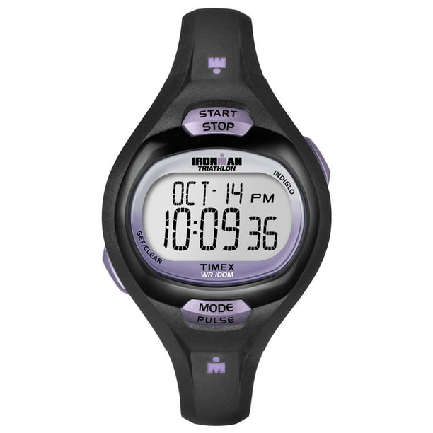 TIMEX Women's IRONMAN Essential Pulse Black 35mm Sport Watch, Resin Strap -  