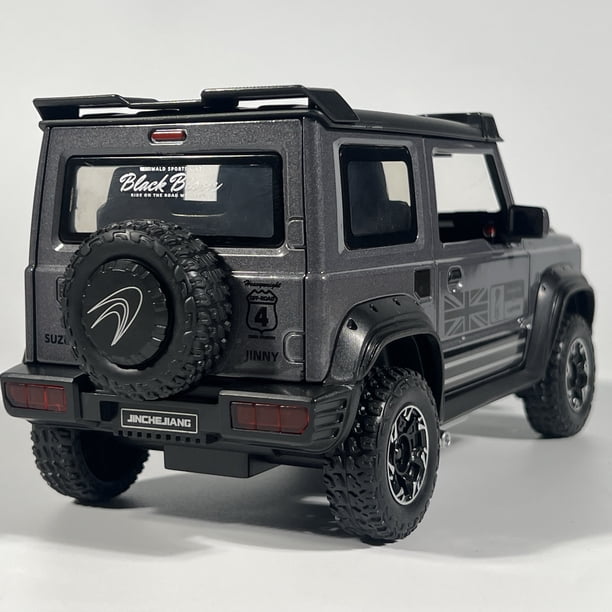 1:18 SUZUKI Jimny Off Road SUV Alloy Metal Diecast Model Car Sound