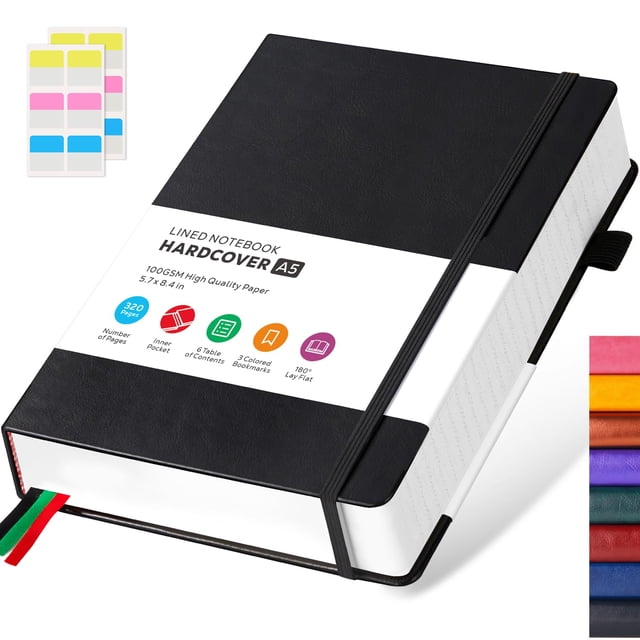 Cuaderno FOCUS DAY A5 14 x 21 cm, 320 páginas, 100 g/m², rayado