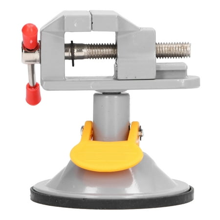 

Mini Bench Vice DIY Craftsmanship Mini Suction Vise Clamp Aluminum Alloy 0-35mm Range For Jewelry Carving For Watch Repairing